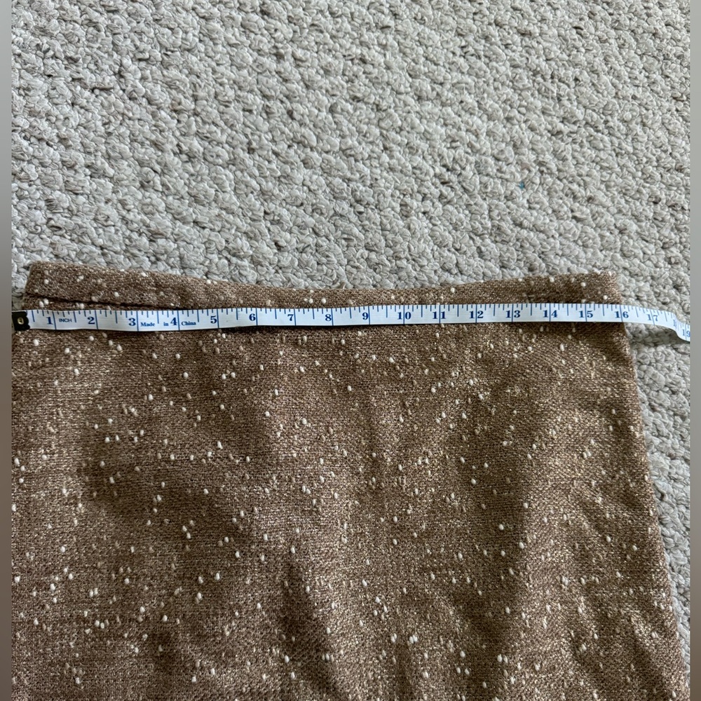 glittery gold Apt. 9 mini skirt